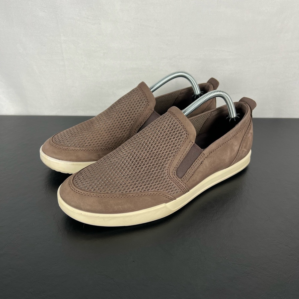 Ecco Men's Brown Slip-On Shoes